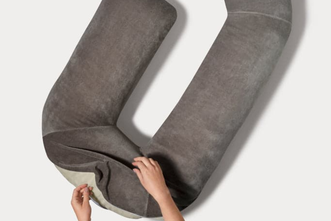 Therapeutic Body Pillow Cover - Dove Gray